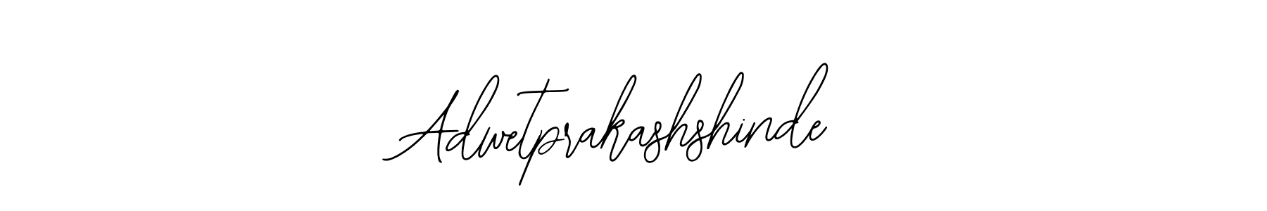 Create a beautiful signature design for name Adwetprakashshinde. With this signature (Bearetta-2O07w) fonts, you can make a handwritten signature for free. Adwetprakashshinde signature style 12 images and pictures png