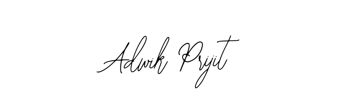 Design your own signature with our free online signature maker. With this signature software, you can create a handwritten (Bearetta-2O07w) signature for name Adwik Prijit. Adwik Prijit signature style 12 images and pictures png