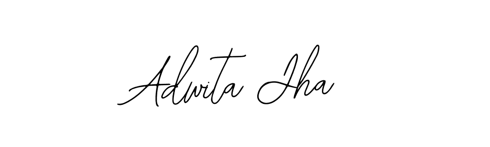 Create a beautiful signature design for name Adwita Jha. With this signature (Bearetta-2O07w) fonts, you can make a handwritten signature for free. Adwita Jha signature style 12 images and pictures png