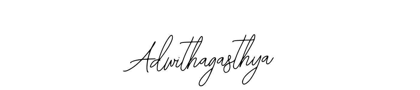 Use a signature maker to create a handwritten signature online. With this signature software, you can design (Bearetta-2O07w) your own signature for name Adwithagasthya. Adwithagasthya signature style 12 images and pictures png