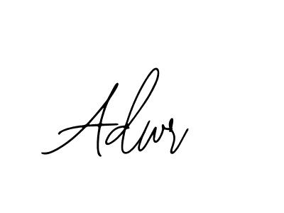 How to make Adwr signature? Bearetta-2O07w is a professional autograph style. Create handwritten signature for Adwr name. Adwr signature style 12 images and pictures png