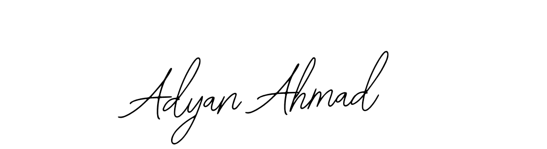 How to make Adyan Ahmad signature? Bearetta-2O07w is a professional autograph style. Create handwritten signature for Adyan Ahmad name. Adyan Ahmad signature style 12 images and pictures png