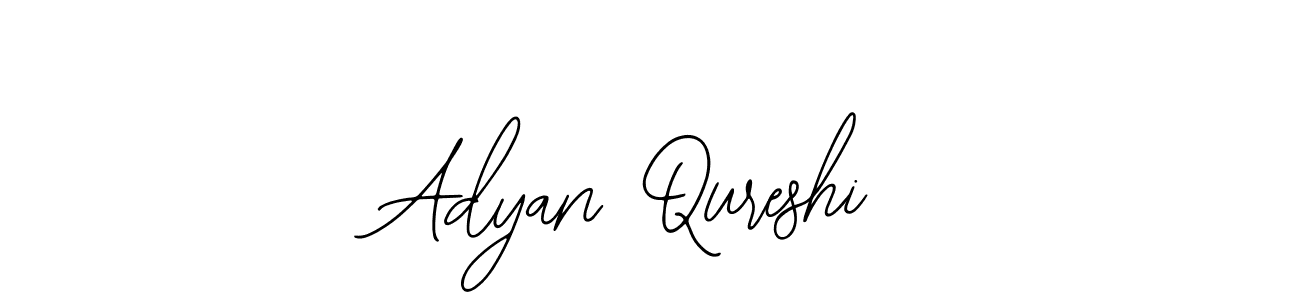 You should practise on your own different ways (Bearetta-2O07w) to write your name (Adyan Qureshi) in signature. don't let someone else do it for you. Adyan Qureshi signature style 12 images and pictures png