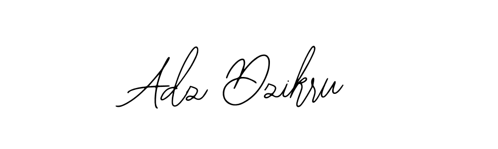Use a signature maker to create a handwritten signature online. With this signature software, you can design (Bearetta-2O07w) your own signature for name Adz Dzikru. Adz Dzikru signature style 12 images and pictures png