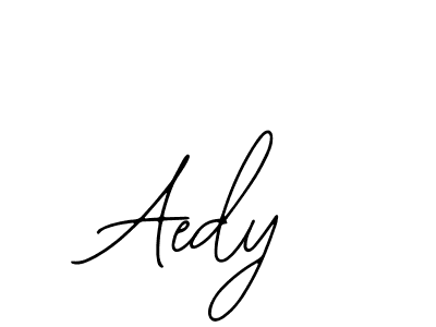 You should practise on your own different ways (Bearetta-2O07w) to write your name (Aedy) in signature. don't let someone else do it for you. Aedy signature style 12 images and pictures png