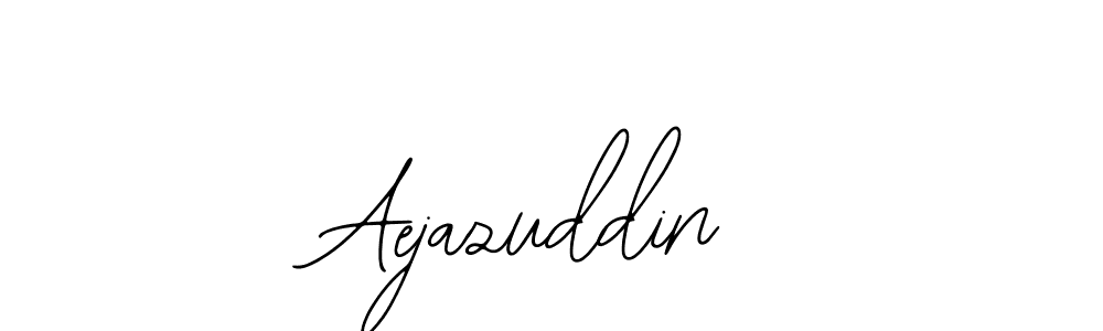 Also You can easily find your signature by using the search form. We will create Aejazuddin name handwritten signature images for you free of cost using Bearetta-2O07w sign style. Aejazuddin signature style 12 images and pictures png