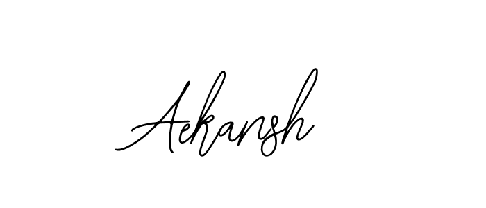 The best way (Bearetta-2O07w) to make a short signature is to pick only two or three words in your name. The name Aekansh include a total of six letters. For converting this name. Aekansh signature style 12 images and pictures png