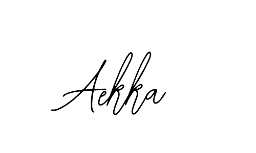 The best way (Bearetta-2O07w) to make a short signature is to pick only two or three words in your name. The name Aekka include a total of six letters. For converting this name. Aekka signature style 12 images and pictures png