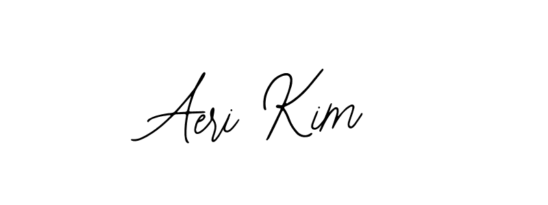 You should practise on your own different ways (Bearetta-2O07w) to write your name (Aeri Kim) in signature. don't let someone else do it for you. Aeri Kim signature style 12 images and pictures png
