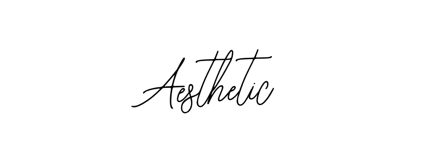 The best way (Bearetta-2O07w) to make a short signature is to pick only two or three words in your name. The name Aesthetic include a total of six letters. For converting this name. Aesthetic signature style 12 images and pictures png