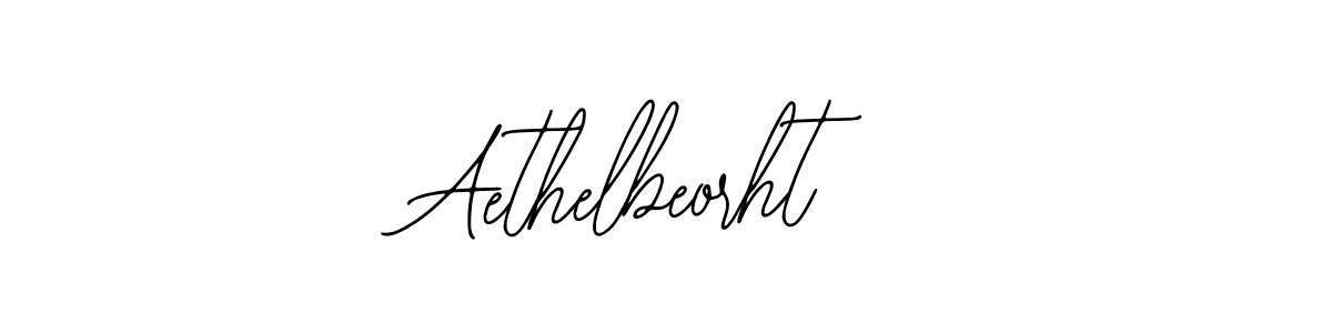 How to make Aethelbeorht name signature. Use Bearetta-2O07w style for creating short signs online. This is the latest handwritten sign. Aethelbeorht signature style 12 images and pictures png