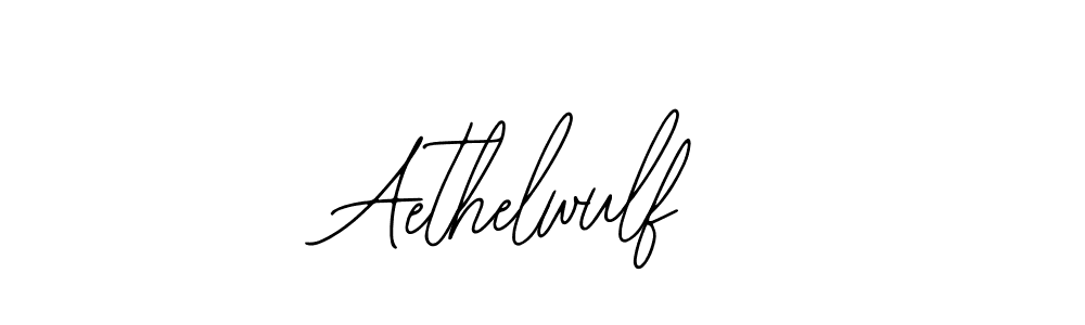 Aethelwulf stylish signature style. Best Handwritten Sign (Bearetta-2O07w) for my name. Handwritten Signature Collection Ideas for my name Aethelwulf. Aethelwulf signature style 12 images and pictures png