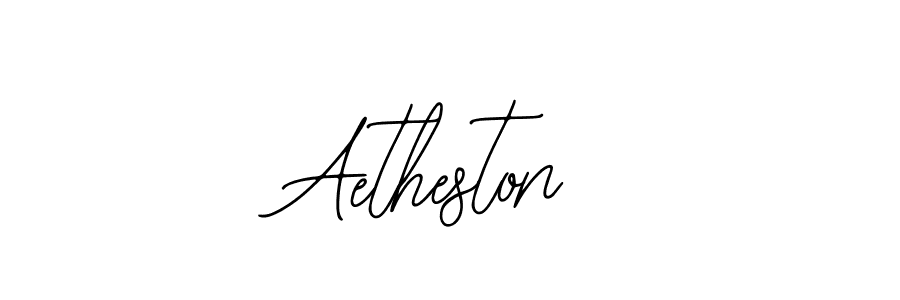 Also we have Aetheston name is the best signature style. Create professional handwritten signature collection using Bearetta-2O07w autograph style. Aetheston signature style 12 images and pictures png