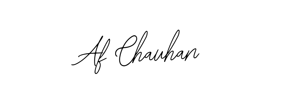 How to make Af Chauhan signature? Bearetta-2O07w is a professional autograph style. Create handwritten signature for Af Chauhan name. Af Chauhan signature style 12 images and pictures png