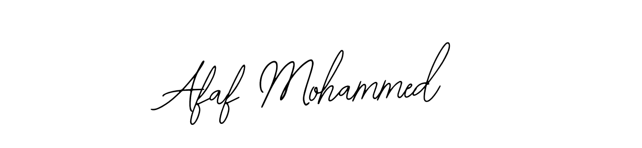 Afaf Mohammed stylish signature style. Best Handwritten Sign (Bearetta-2O07w) for my name. Handwritten Signature Collection Ideas for my name Afaf Mohammed. Afaf Mohammed signature style 12 images and pictures png