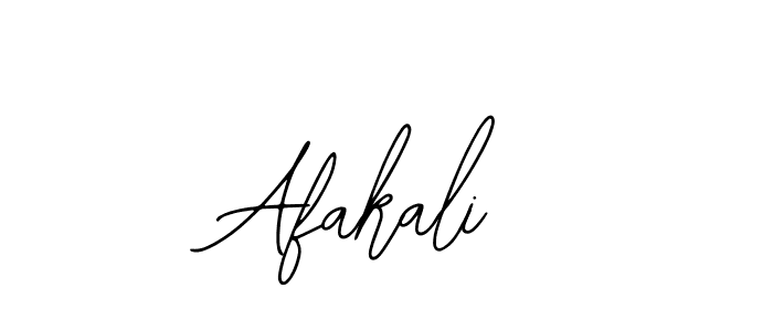 How to make Afakali signature? Bearetta-2O07w is a professional autograph style. Create handwritten signature for Afakali name. Afakali signature style 12 images and pictures png