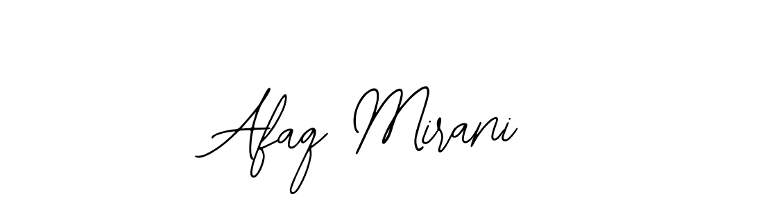 Make a beautiful signature design for name Afaq Mirani. With this signature (Bearetta-2O07w) style, you can create a handwritten signature for free. Afaq Mirani signature style 12 images and pictures png