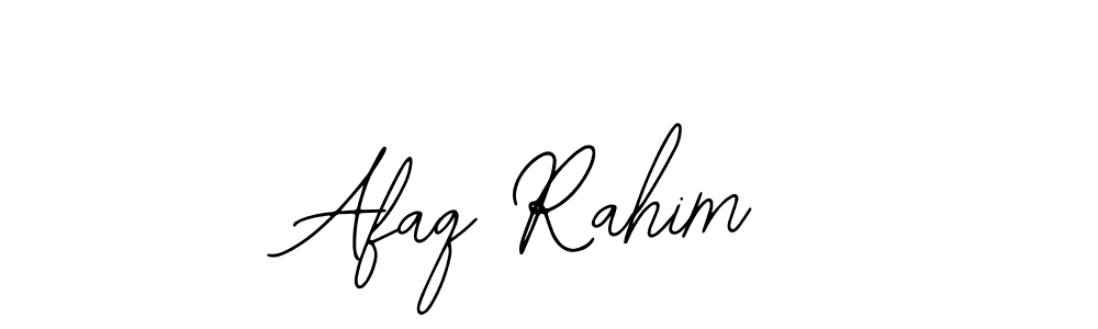 Make a beautiful signature design for name Afaq Rahim. With this signature (Bearetta-2O07w) style, you can create a handwritten signature for free. Afaq Rahim signature style 12 images and pictures png