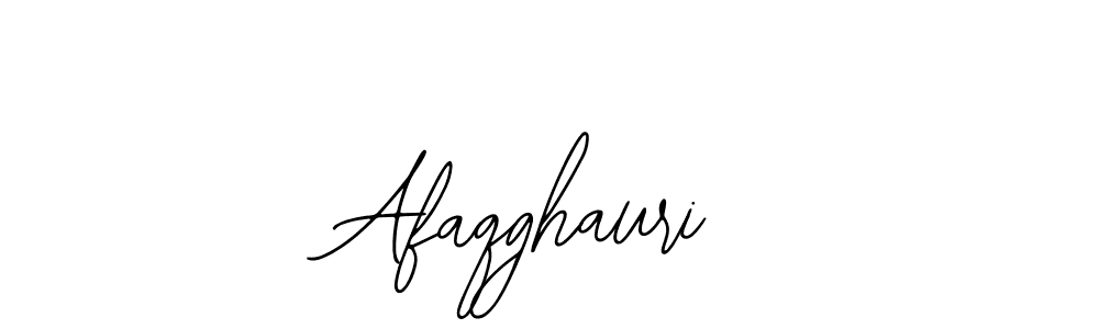 How to make Afaqghauri signature? Bearetta-2O07w is a professional autograph style. Create handwritten signature for Afaqghauri name. Afaqghauri signature style 12 images and pictures png
