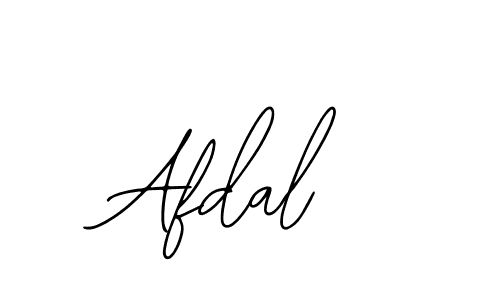 How to make Afdal name signature. Use Bearetta-2O07w style for creating short signs online. This is the latest handwritten sign. Afdal signature style 12 images and pictures png