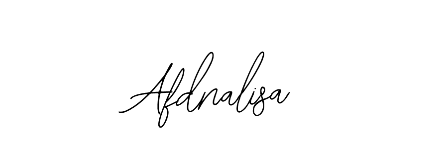 How to make Afdnalisa signature? Bearetta-2O07w is a professional autograph style. Create handwritten signature for Afdnalisa name. Afdnalisa signature style 12 images and pictures png