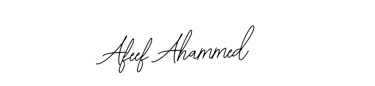 Afeef Ahammed stylish signature style. Best Handwritten Sign (Bearetta-2O07w) for my name. Handwritten Signature Collection Ideas for my name Afeef Ahammed. Afeef Ahammed signature style 12 images and pictures png