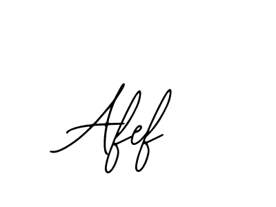 How to make Afef name signature. Use Bearetta-2O07w style for creating short signs online. This is the latest handwritten sign. Afef signature style 12 images and pictures png