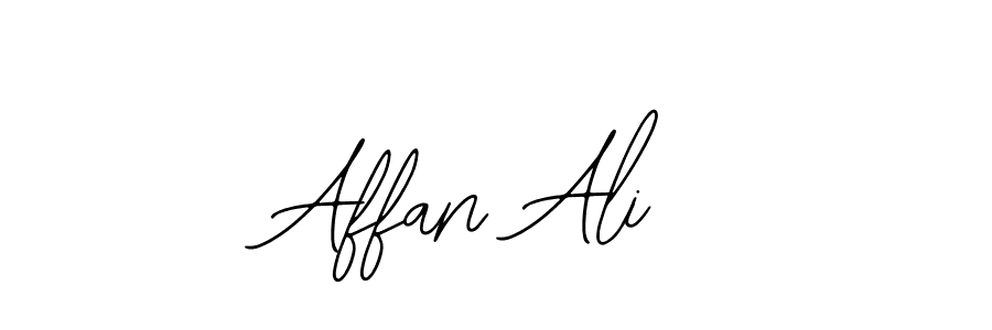Bearetta-2O07w is a professional signature style that is perfect for those who want to add a touch of class to their signature. It is also a great choice for those who want to make their signature more unique. Get Affan Ali name to fancy signature for free. Affan Ali signature style 12 images and pictures png