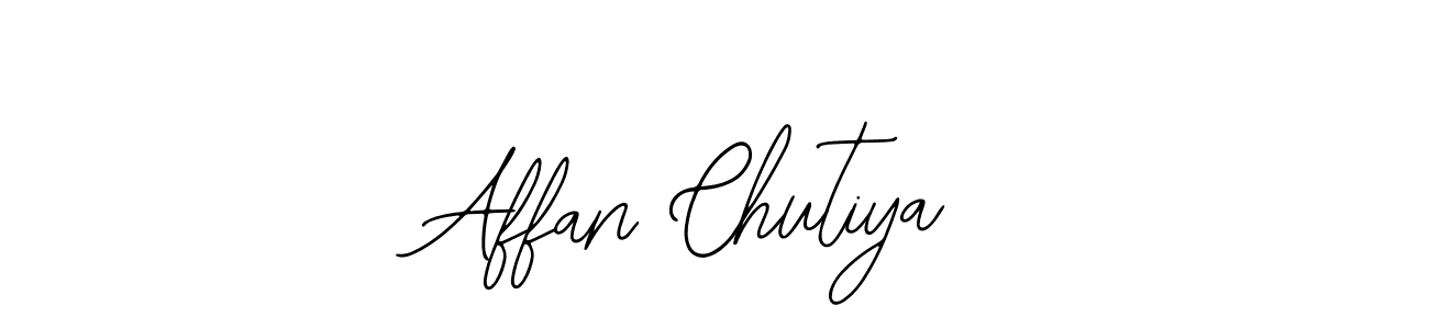 How to make Affan Chutiya signature? Bearetta-2O07w is a professional autograph style. Create handwritten signature for Affan Chutiya name. Affan Chutiya signature style 12 images and pictures png