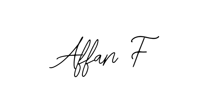 Make a beautiful signature design for name Affan F. Use this online signature maker to create a handwritten signature for free. Affan F signature style 12 images and pictures png
