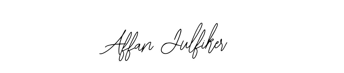 You should practise on your own different ways (Bearetta-2O07w) to write your name (Affan Julfiker) in signature. don't let someone else do it for you. Affan Julfiker signature style 12 images and pictures png