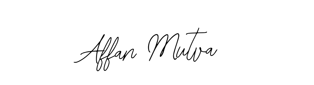 Make a beautiful signature design for name Affan Mutva. With this signature (Bearetta-2O07w) style, you can create a handwritten signature for free. Affan Mutva signature style 12 images and pictures png