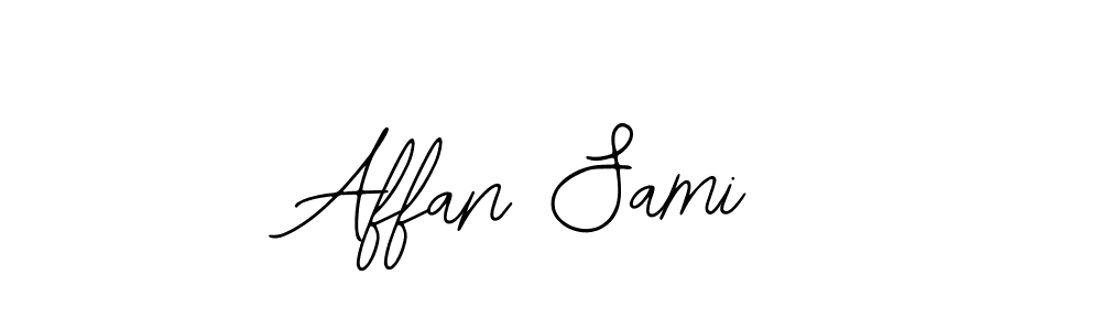 Make a beautiful signature design for name Affan Sami. Use this online signature maker to create a handwritten signature for free. Affan Sami signature style 12 images and pictures png