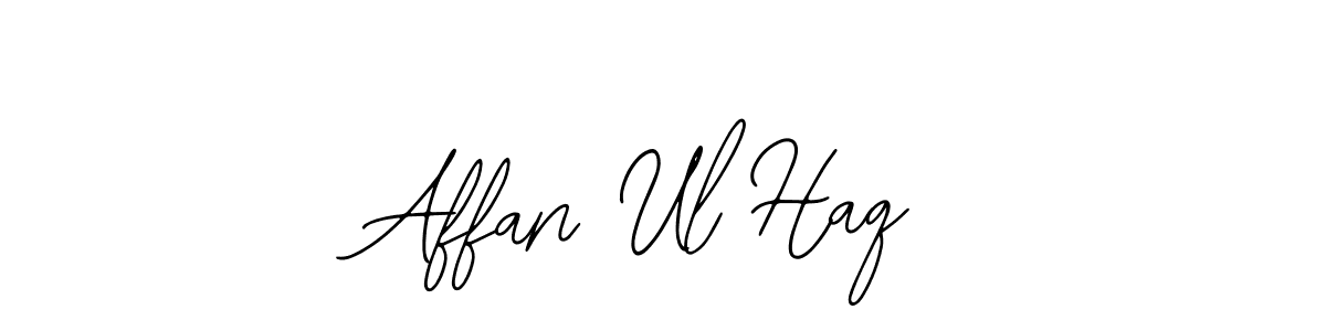 if you are searching for the best signature style for your name Affan Ul Haq. so please give up your signature search. here we have designed multiple signature styles  using Bearetta-2O07w. Affan Ul Haq signature style 12 images and pictures png