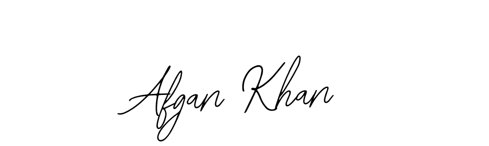 Also You can easily find your signature by using the search form. We will create Afgan Khan name handwritten signature images for you free of cost using Bearetta-2O07w sign style. Afgan Khan signature style 12 images and pictures png