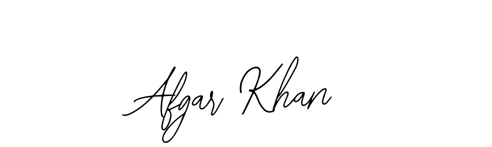 Afgar Khan stylish signature style. Best Handwritten Sign (Bearetta-2O07w) for my name. Handwritten Signature Collection Ideas for my name Afgar Khan. Afgar Khan signature style 12 images and pictures png