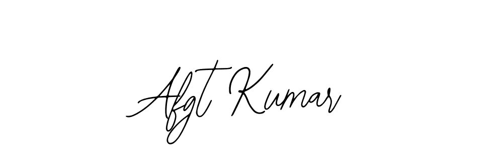 How to make Afgt Kumar name signature. Use Bearetta-2O07w style for creating short signs online. This is the latest handwritten sign. Afgt Kumar signature style 12 images and pictures png