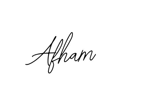 It looks lik you need a new signature style for name Afham. Design unique handwritten (Bearetta-2O07w) signature with our free signature maker in just a few clicks. Afham signature style 12 images and pictures png