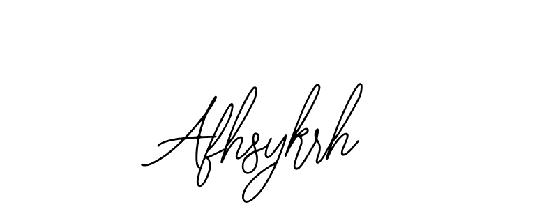 Create a beautiful signature design for name Afhsykrh. With this signature (Bearetta-2O07w) fonts, you can make a handwritten signature for free. Afhsykrh signature style 12 images and pictures png