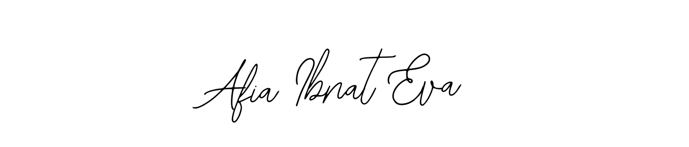 How to make Afia Ibnat Eva signature? Bearetta-2O07w is a professional autograph style. Create handwritten signature for Afia Ibnat Eva name. Afia Ibnat Eva signature style 12 images and pictures png