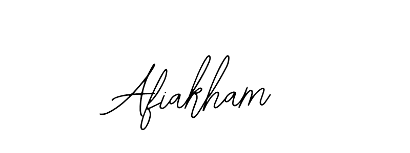 Make a beautiful signature design for name Afiakham. Use this online signature maker to create a handwritten signature for free. Afiakham signature style 12 images and pictures png