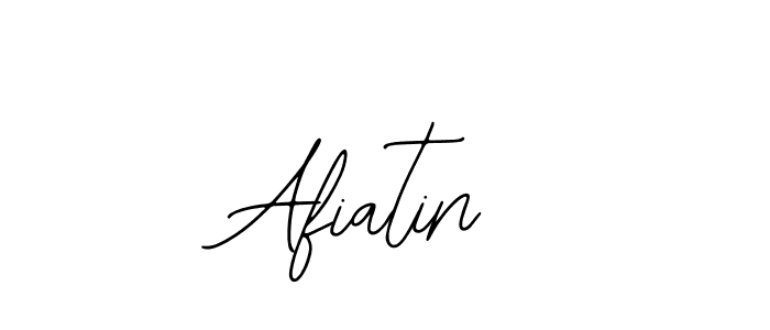 How to Draw Afiatin signature style? Bearetta-2O07w is a latest design signature styles for name Afiatin. Afiatin signature style 12 images and pictures png