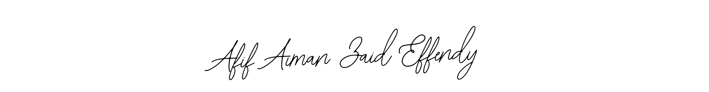 Make a beautiful signature design for name Afif Aiman Zaid Effendy. With this signature (Bearetta-2O07w) style, you can create a handwritten signature for free. Afif Aiman Zaid Effendy signature style 12 images and pictures png