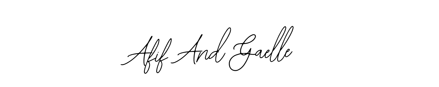 It looks lik you need a new signature style for name Afif And Gaelle. Design unique handwritten (Bearetta-2O07w) signature with our free signature maker in just a few clicks. Afif And Gaelle signature style 12 images and pictures png