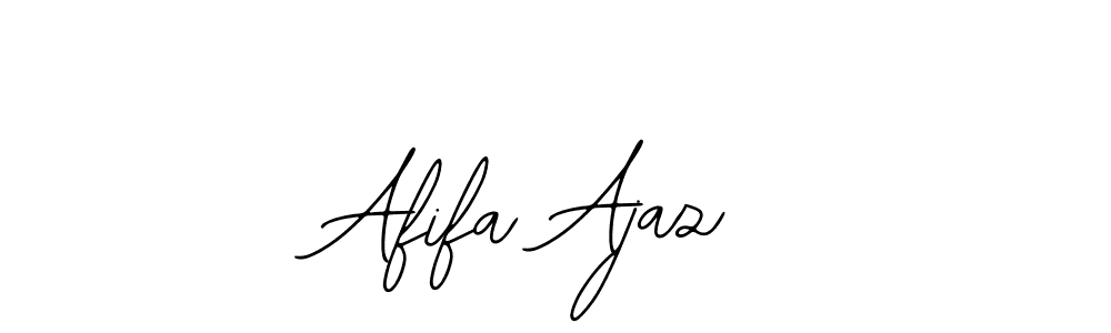 How to make Afifa Ajaz signature? Bearetta-2O07w is a professional autograph style. Create handwritten signature for Afifa Ajaz name. Afifa Ajaz signature style 12 images and pictures png