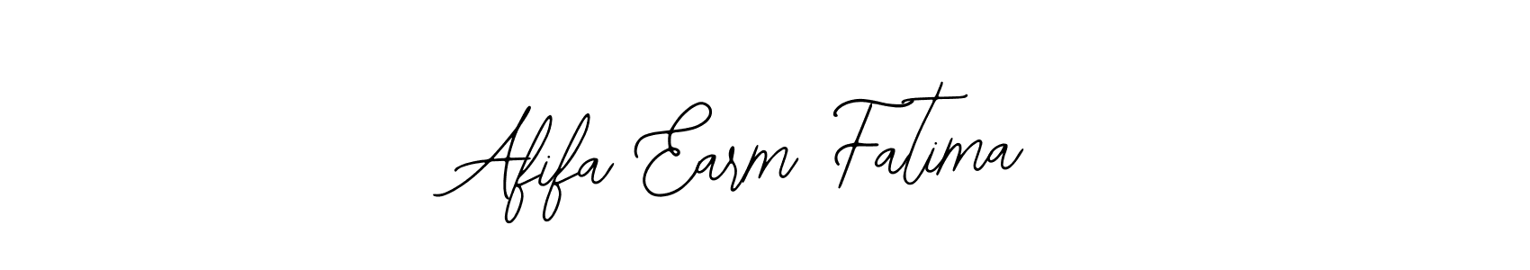 How to make Afifa Earm Fatima signature? Bearetta-2O07w is a professional autograph style. Create handwritten signature for Afifa Earm Fatima name. Afifa Earm Fatima signature style 12 images and pictures png
