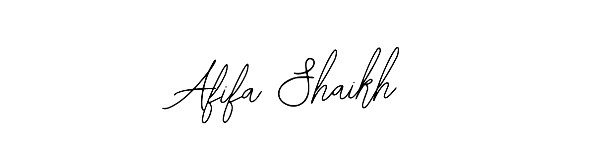 Design your own signature with our free online signature maker. With this signature software, you can create a handwritten (Bearetta-2O07w) signature for name Afifa Shaikh. Afifa Shaikh signature style 12 images and pictures png