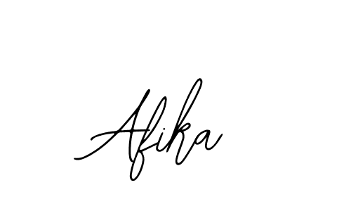 How to make Afika signature? Bearetta-2O07w is a professional autograph style. Create handwritten signature for Afika name. Afika signature style 12 images and pictures png