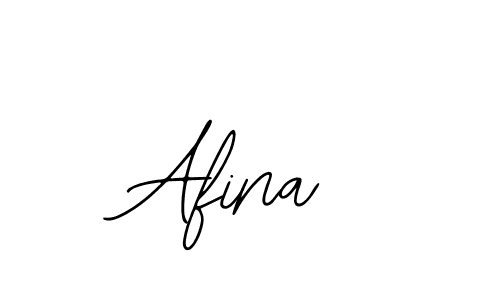 Use a signature maker to create a handwritten signature online. With this signature software, you can design (Bearetta-2O07w) your own signature for name Afina. Afina signature style 12 images and pictures png