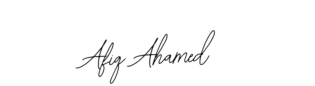 Use a signature maker to create a handwritten signature online. With this signature software, you can design (Bearetta-2O07w) your own signature for name Afiq Ahamed. Afiq Ahamed signature style 12 images and pictures png